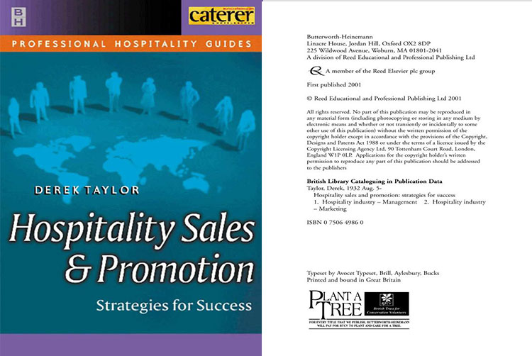 HOSPITALITY SALES AND PROMOTION Strategies for Success